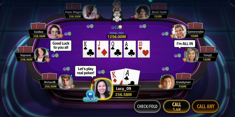 Vòng lật bài cuối cùng River Poker